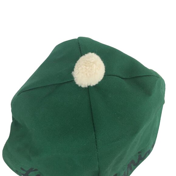VINTAGE Lester Lanin Orchestra Souvenir PomPom Green USA Bucket Hat Band Cap main image 5